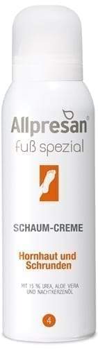 Allpresan Fuß Spezial - Schaum-Creme - Hornhaut und Schrunden - 35ml