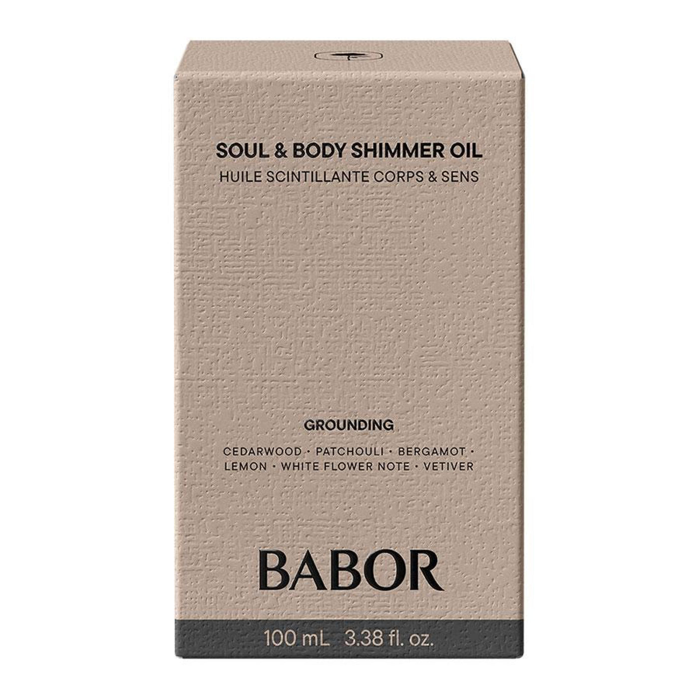 BABOR | GROUNDING | SOUL & BODY | SHIMMER OIL