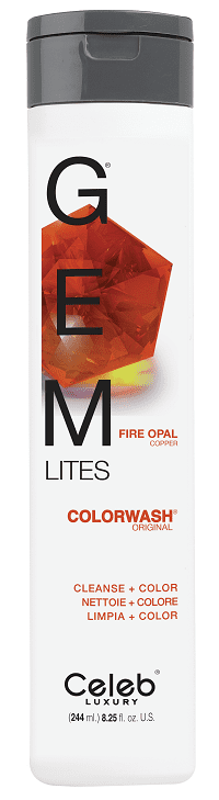 Celeb | Gemlites | Fire Opal | 244 ml Colorwash