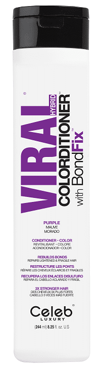 Celeb | Viral Vivid | Bright Purple | Colorditioner 244 ml