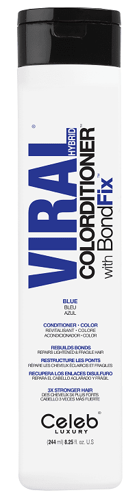 Celeb | Viral Vivid | Deep Blue | Colorditioner 244 ml