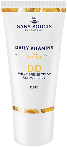 Sans Soucis | Daily Vitamins Aprikose DD Daily Defense Cream LSF 25 DARK | 30 ml