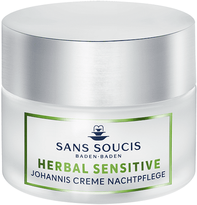 Sans Soucis | Herbal Sensitive Johannis Creme Nachtpflege | 50 ml
