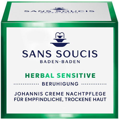 Sans Soucis | Herbal Sensitive Johannis Creme Nachtpflege | 50 ml