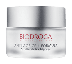 Biodroga | Anti Age Cell Formula | Straffende Nachtpflege | 50 ml