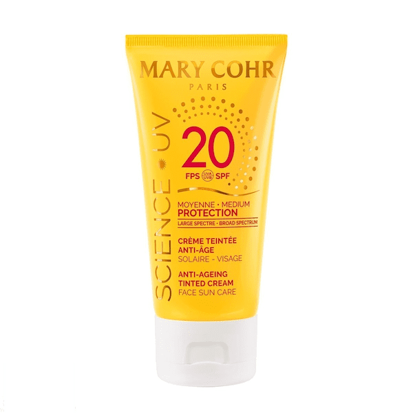 Mary Cohr | Creme Teintée Anti-Age Visage LSF 20 | 50 ml