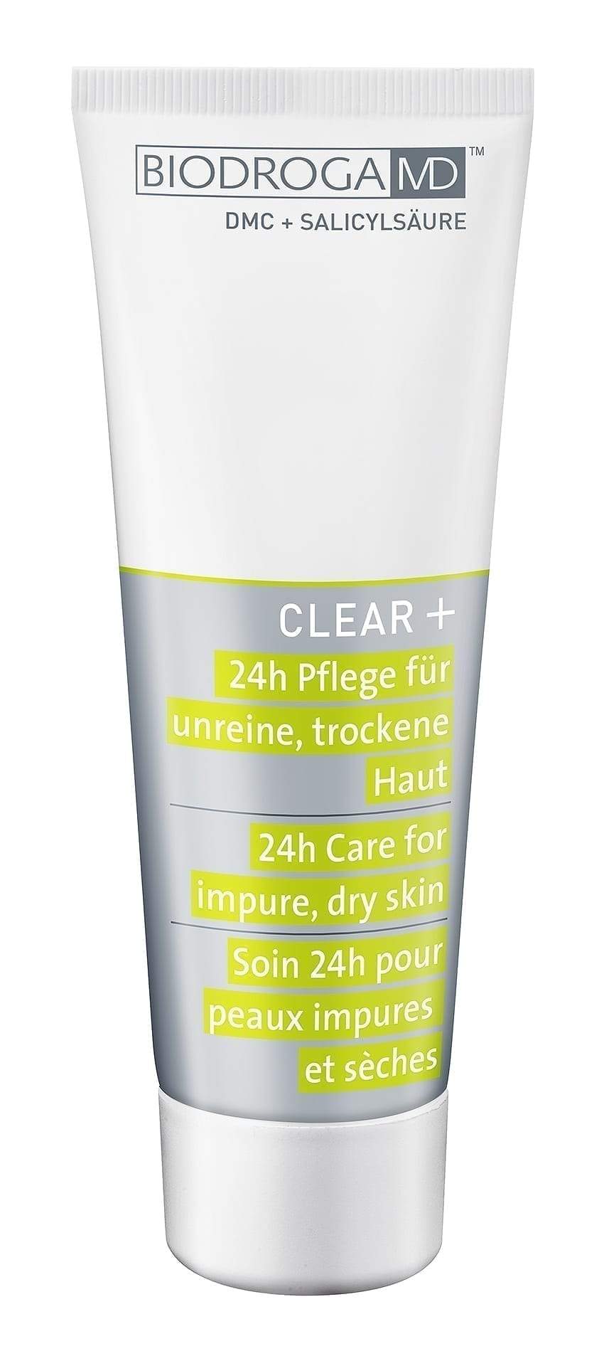 Biodroga MD l CLEAR + 24h Pflege für unreine, trockene Haut l 75 ml-0