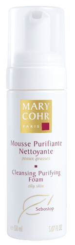 Mary Cohr Mousse Purifiante Nettoyante- Sebostop Cleansing Foam-0